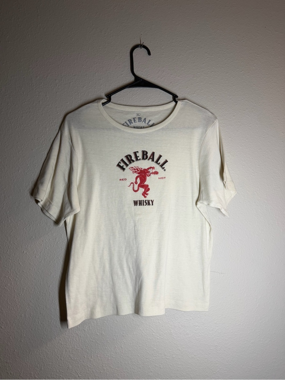 Whisky Short Sleeve Tee in Cream